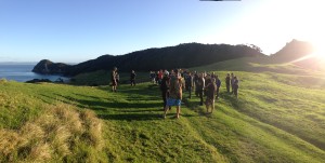 Kiwi Hui field trip at Bream Head