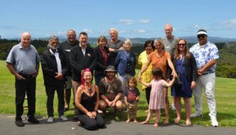 Waitangi Iwi Kiwi group photo_Kiwi Coast2_Phillipa Blomeley Nov 2023