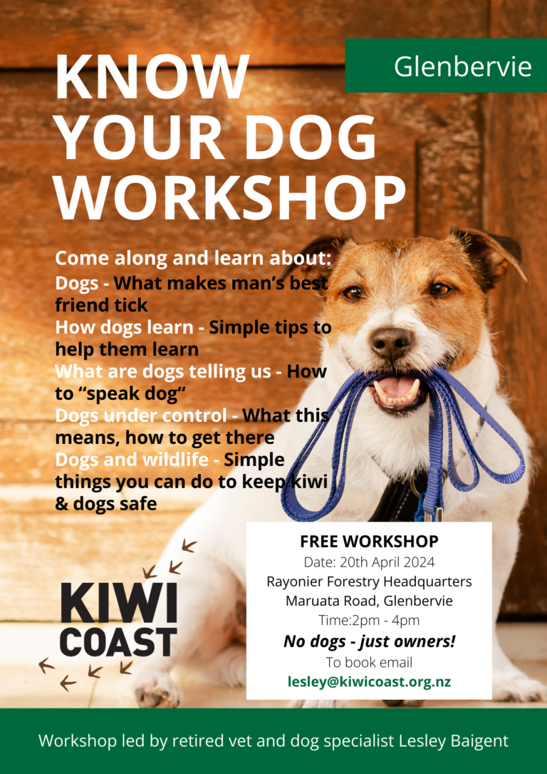 Glenbervie Know Your Dog Workshop